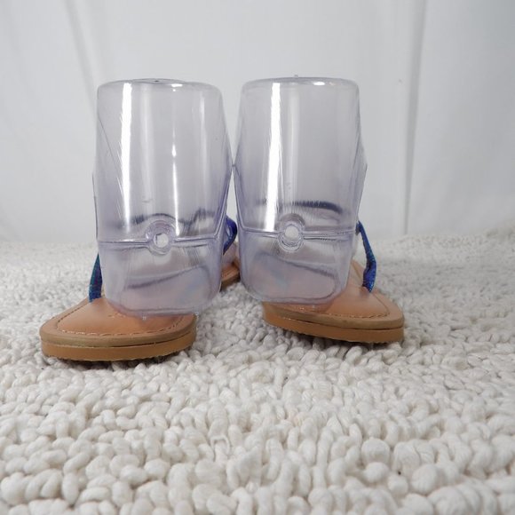 Cat & Jack  Slip-On Flip Flop Sandals M (2-3) - Picture 3 of 7